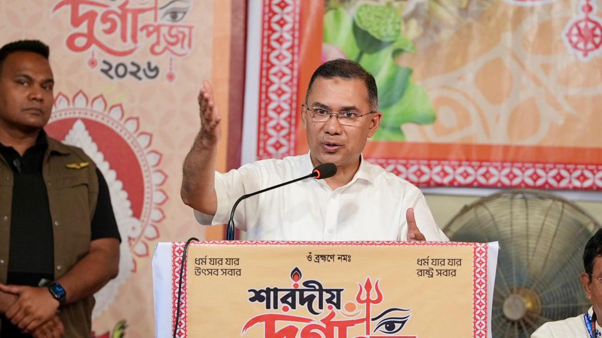 Tarique Rahman visits Durga Puja pavilions in Bangladesh