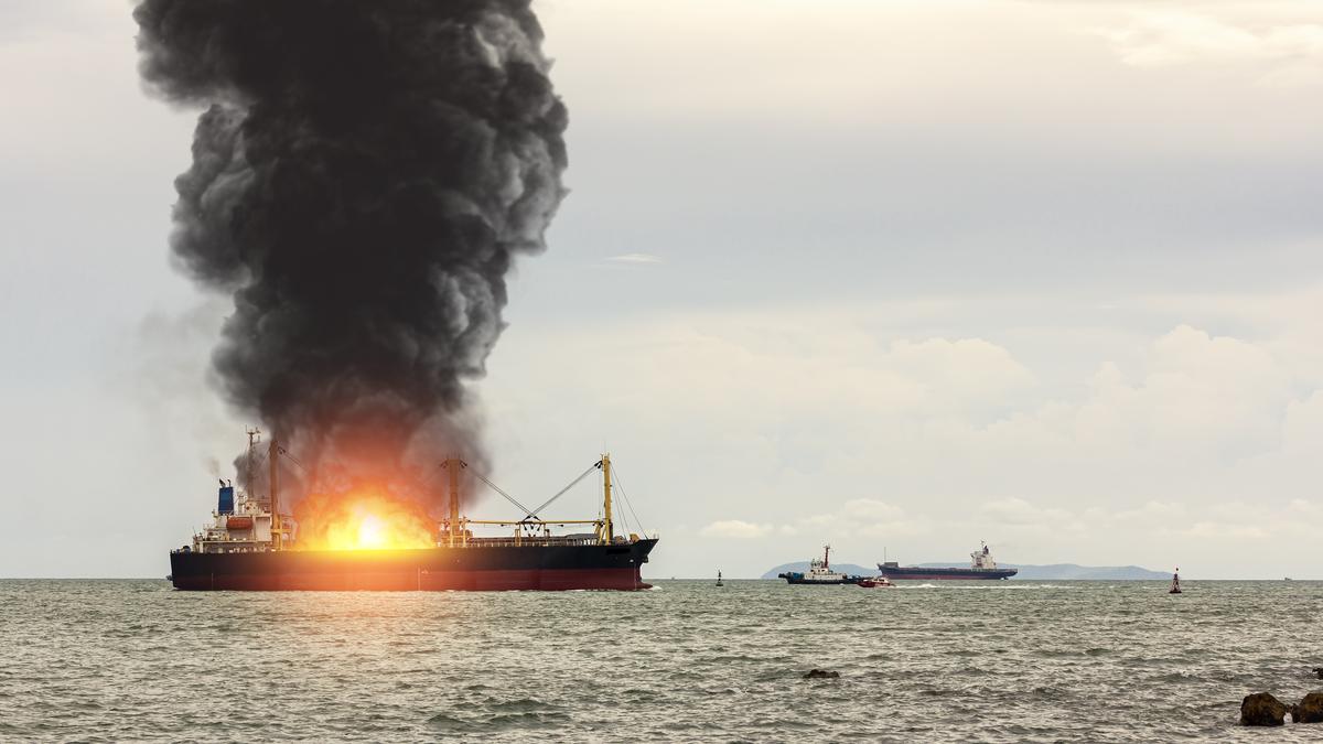 Commercial ship catches fire in Romanian waters in latest Black Sea incident