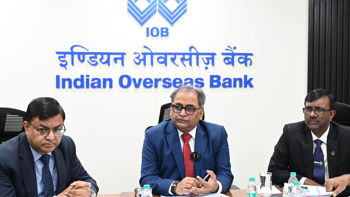IOB net profit up 56 pc at ₹1,962.67 crore in September quarter, bank plans to launch QIP in Q4